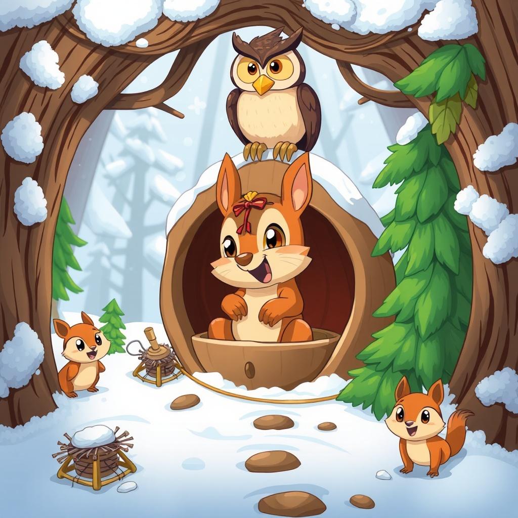 The Squirrel's Grand Plan