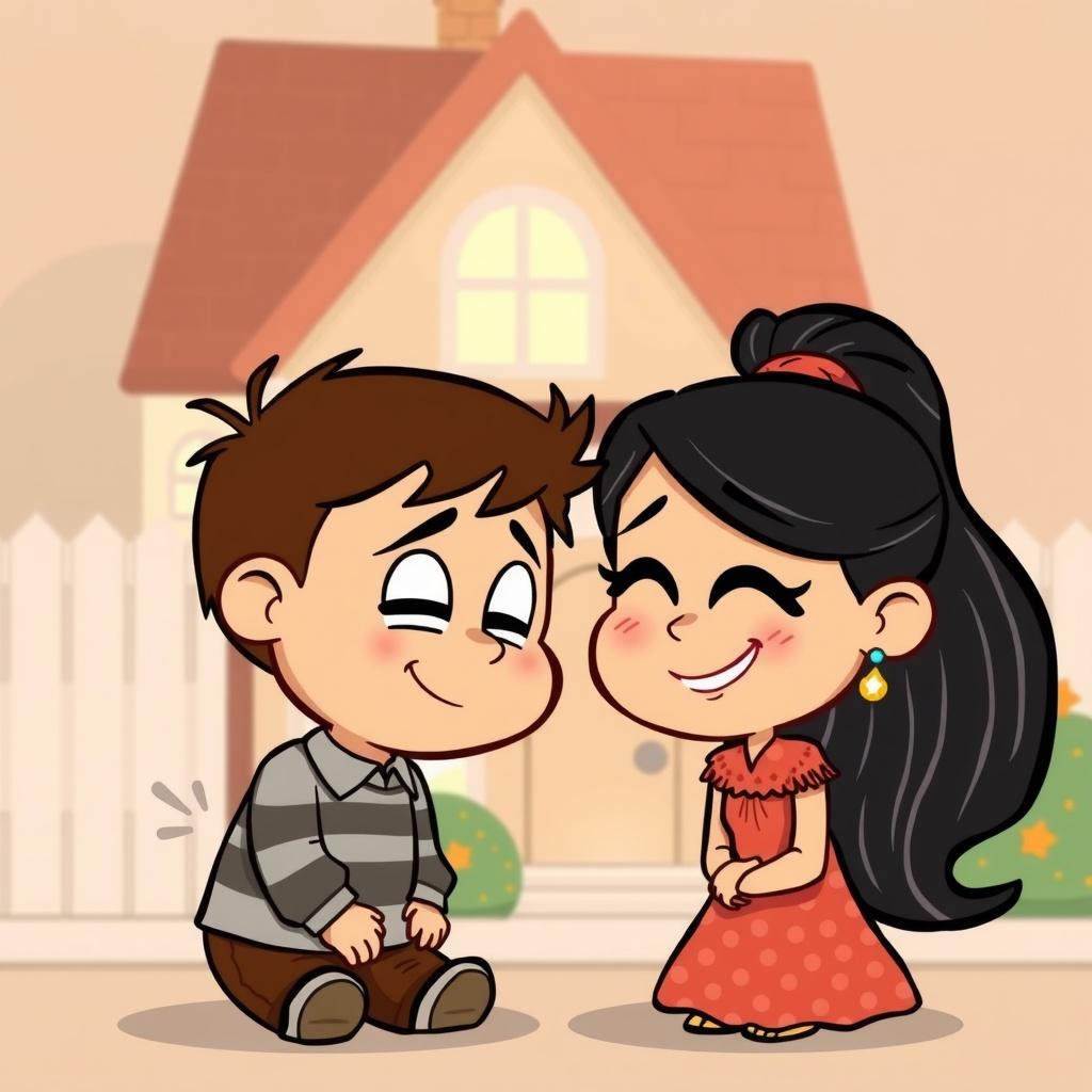 Blushing Excitement at Gru's House