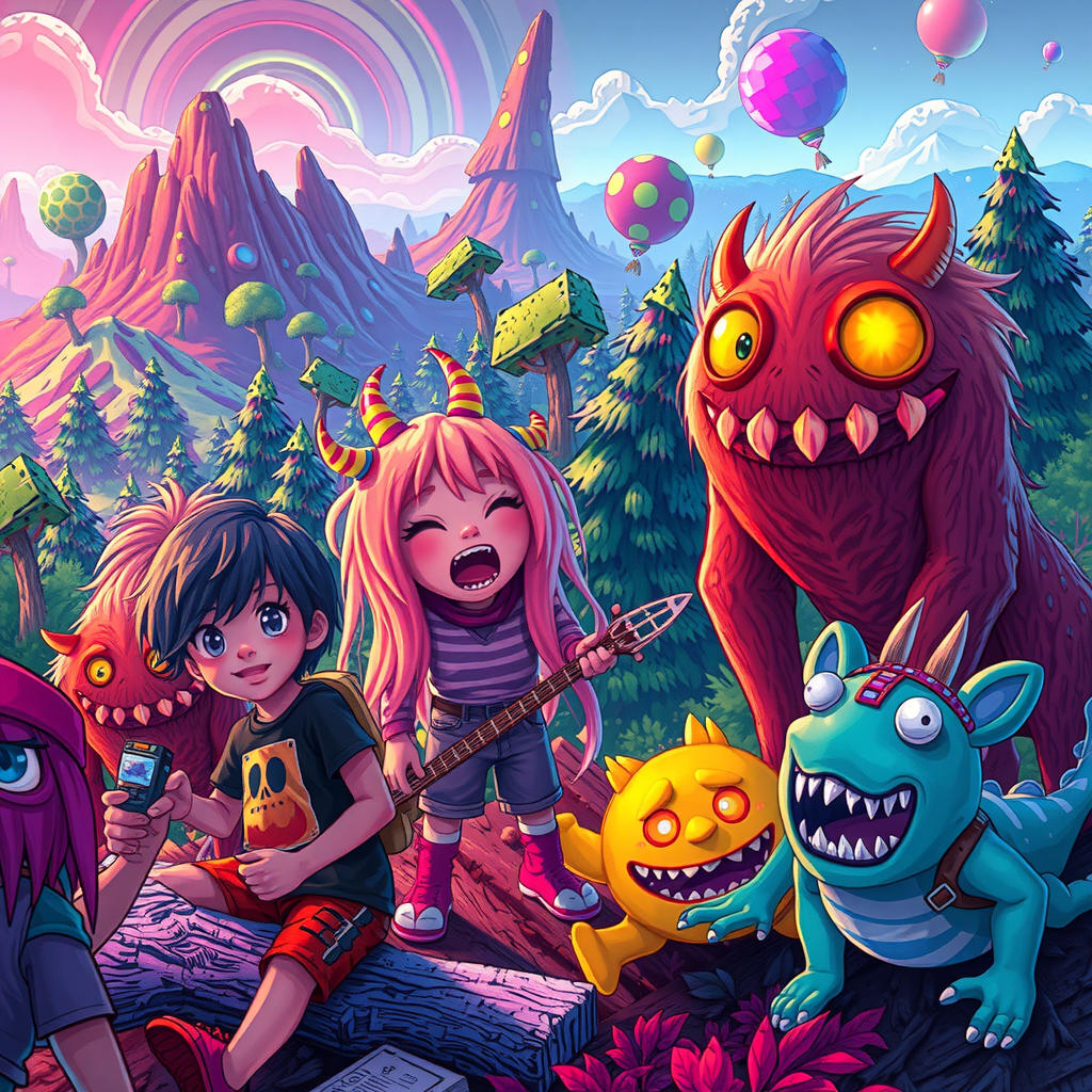 Monsters in the Playground