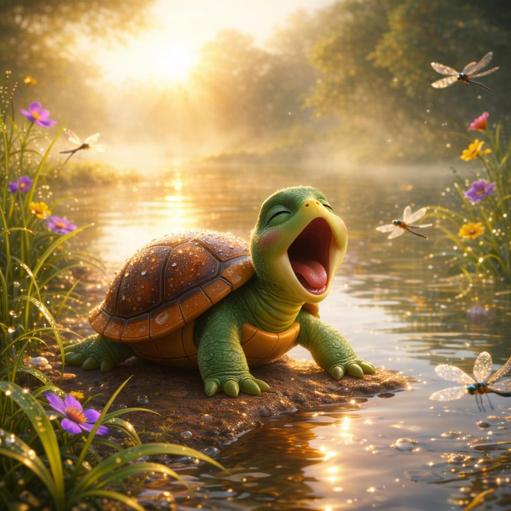 Benny the Brave Turtle