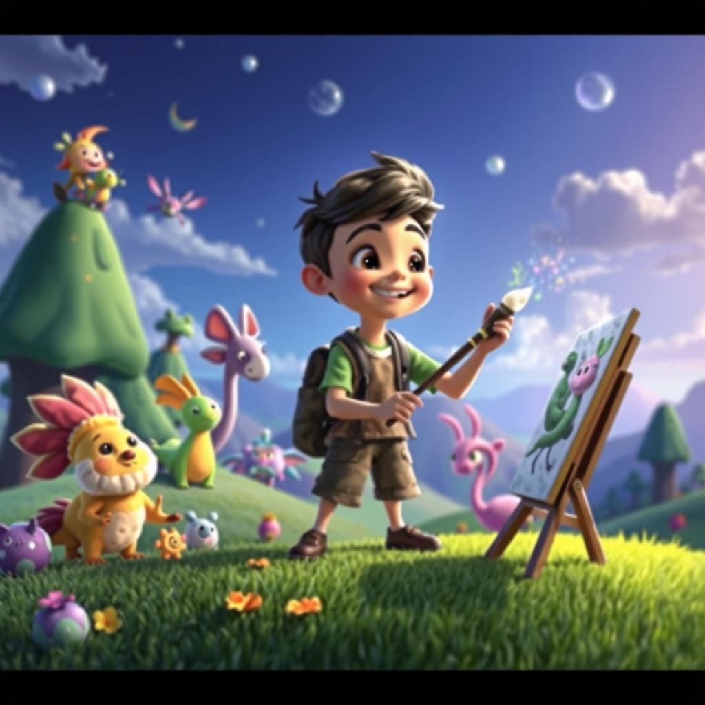 Milo and the Magic Paintbrush
