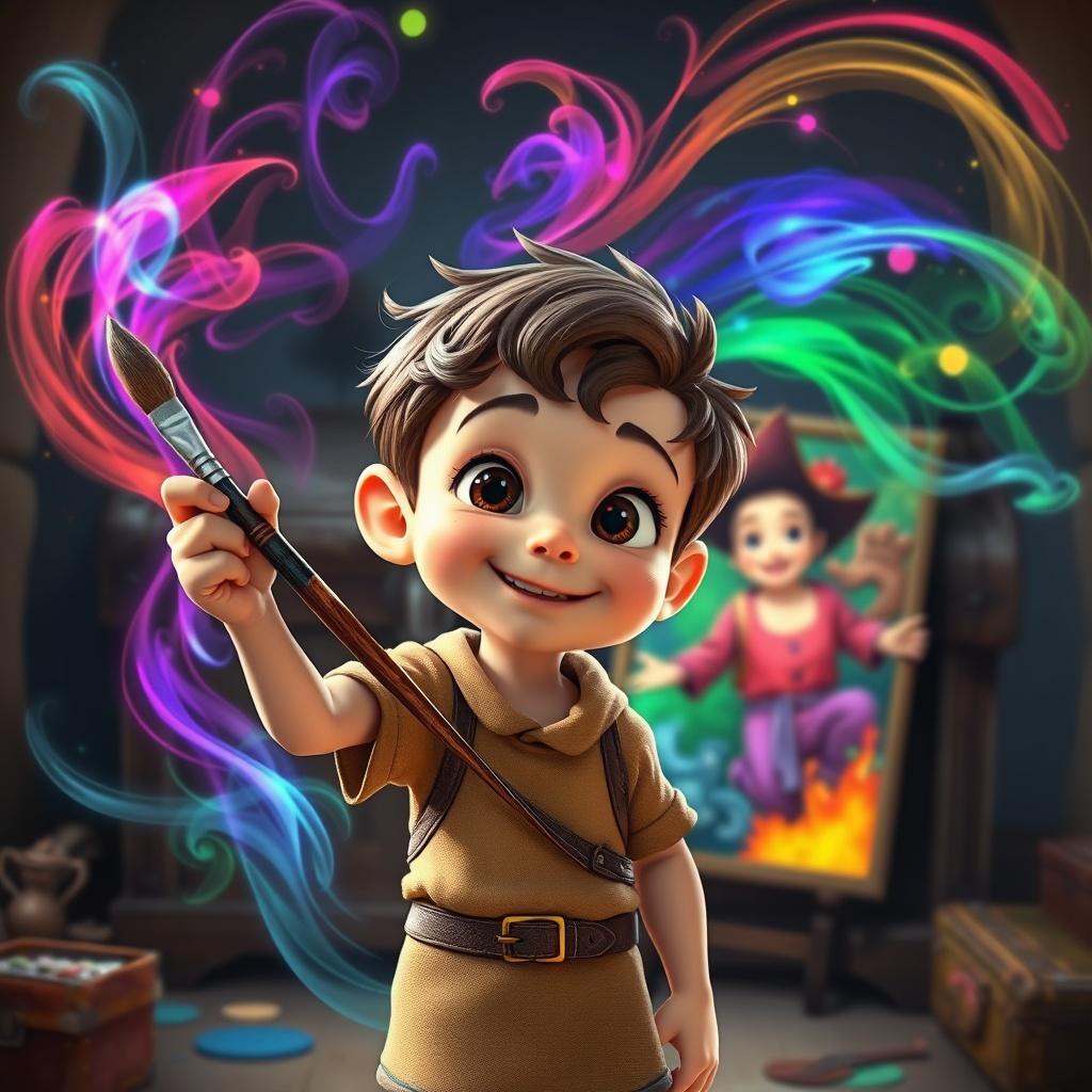 The Magical Paintbrush
