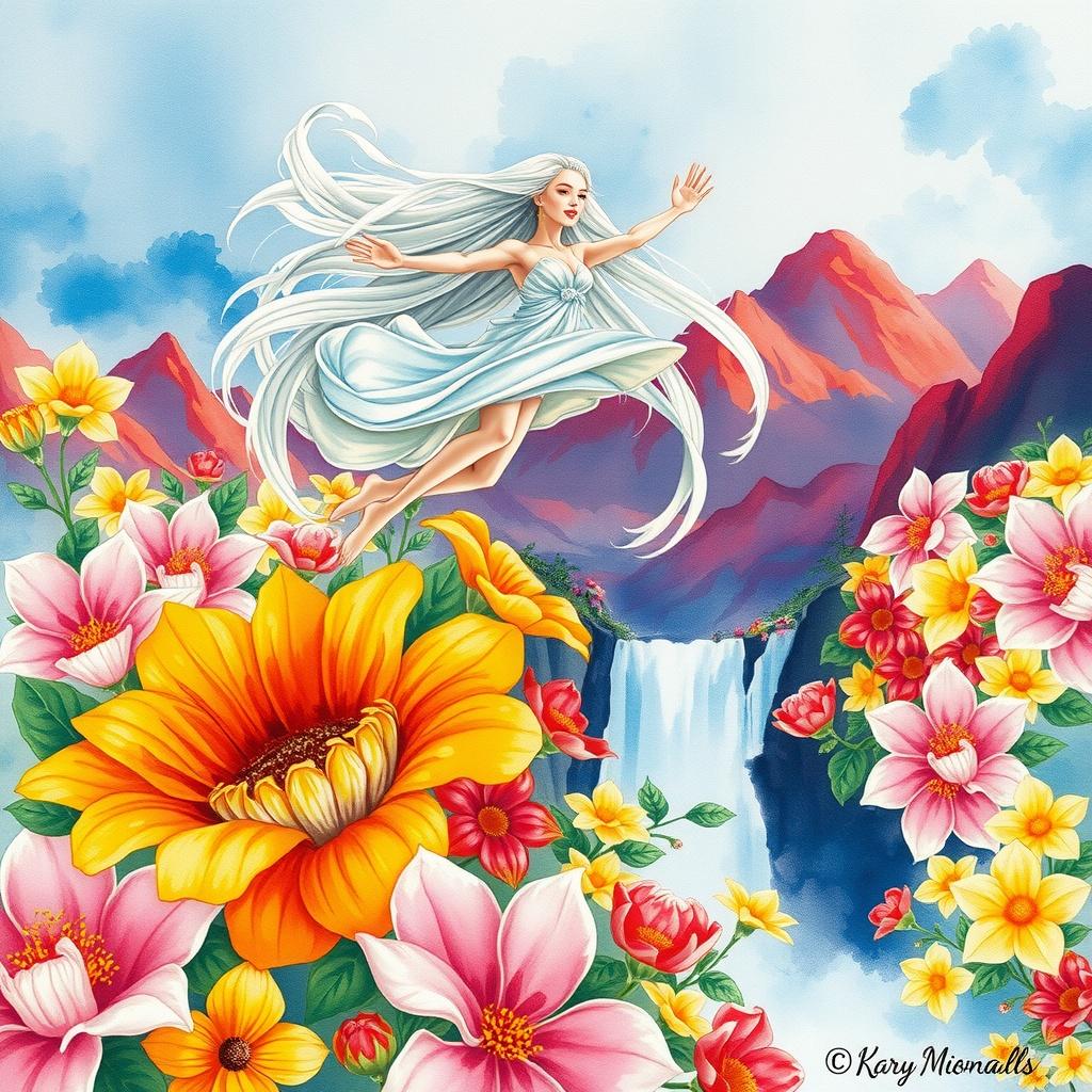 The Enchanted Forest and the Magical Waterfall