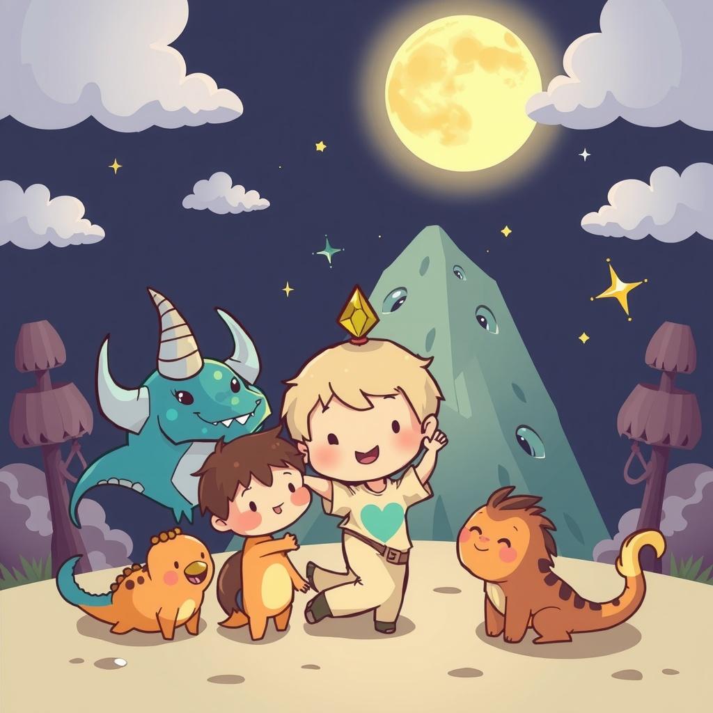 The Dreamy Quest for the Lunar Gem