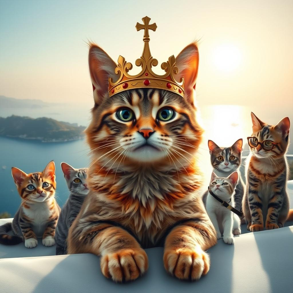 The Whiskered Rulers of Corfu