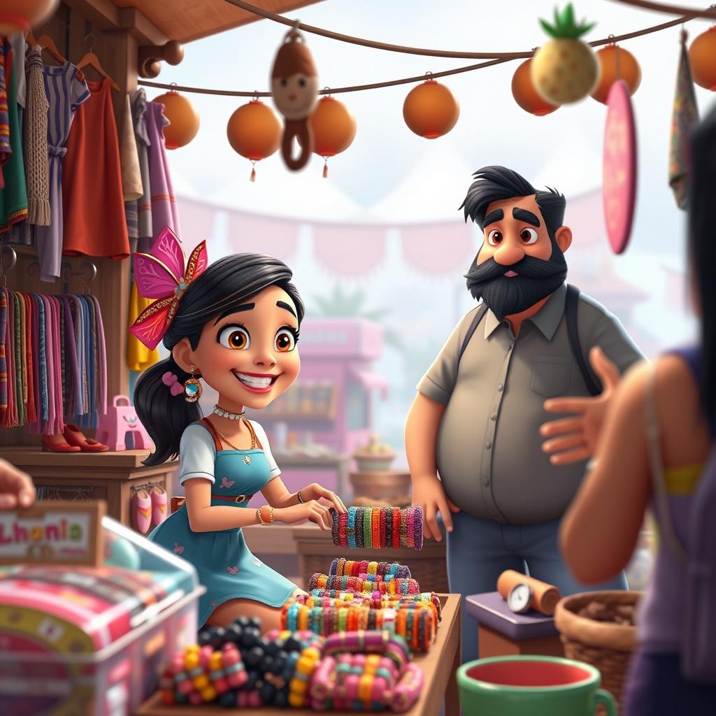 Lila's Market Adventure