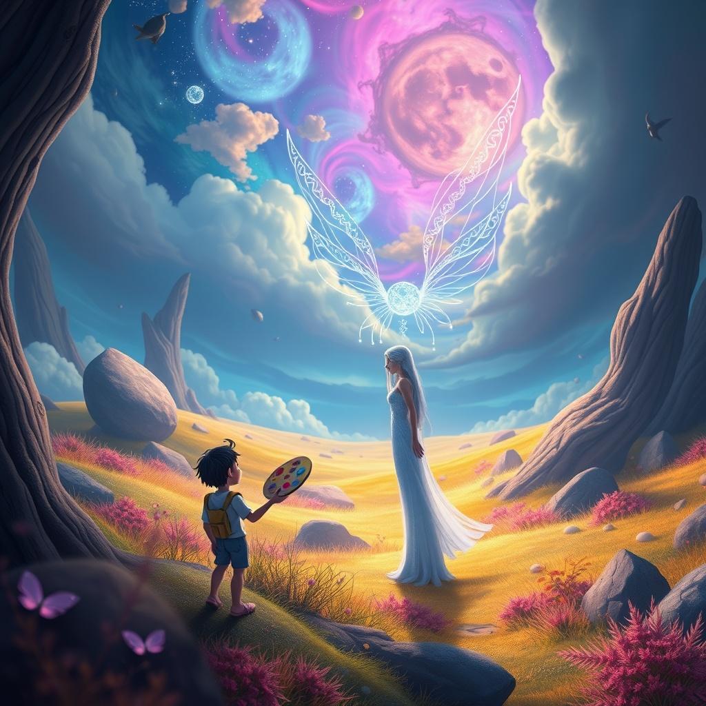 Simon and His Guiding Angel