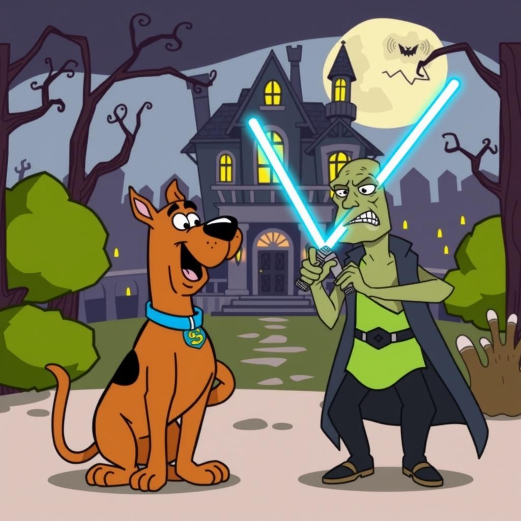 Scooby-Doo vs Darth Gru