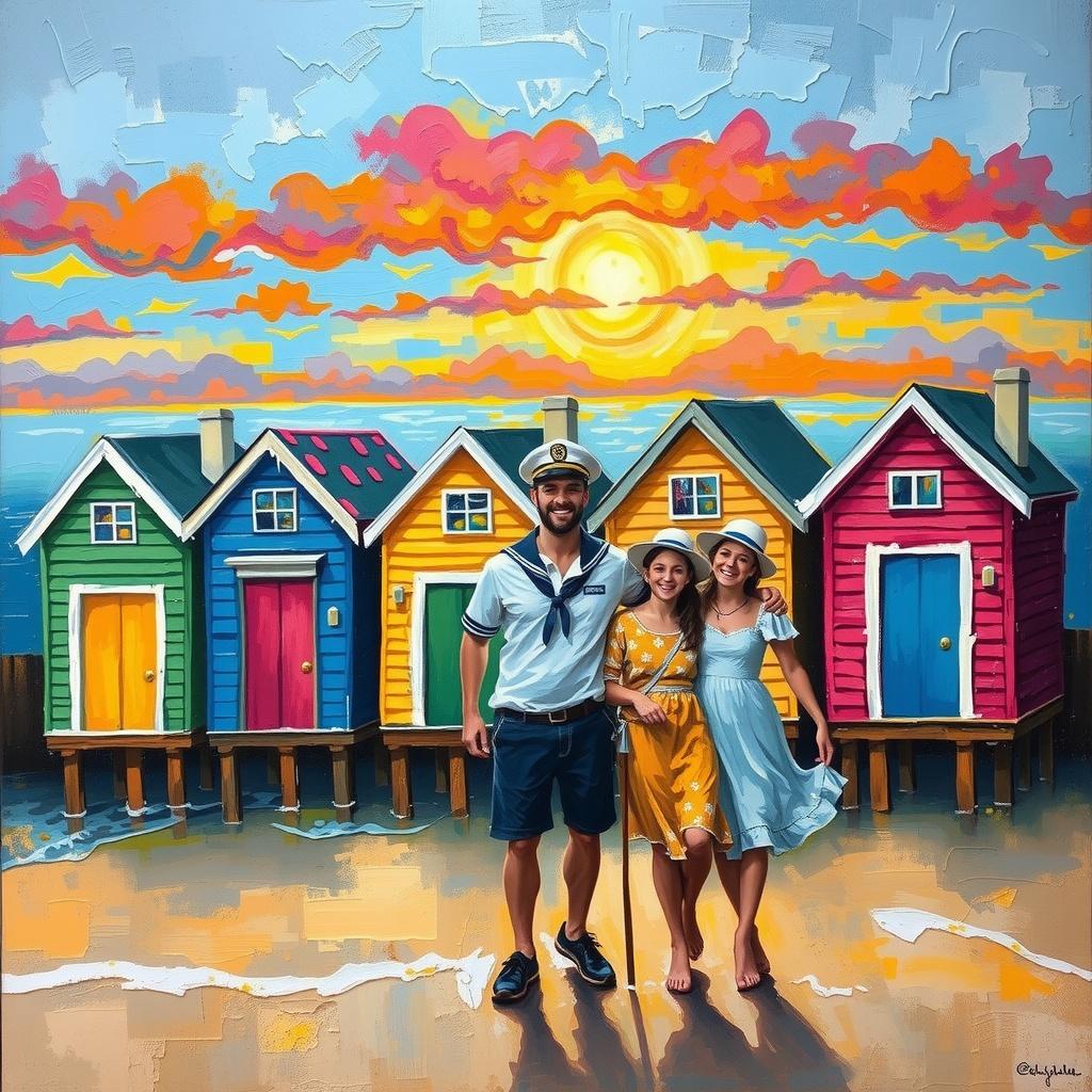 Troy Alexander and the Rainbow Houses of Capitola Beach