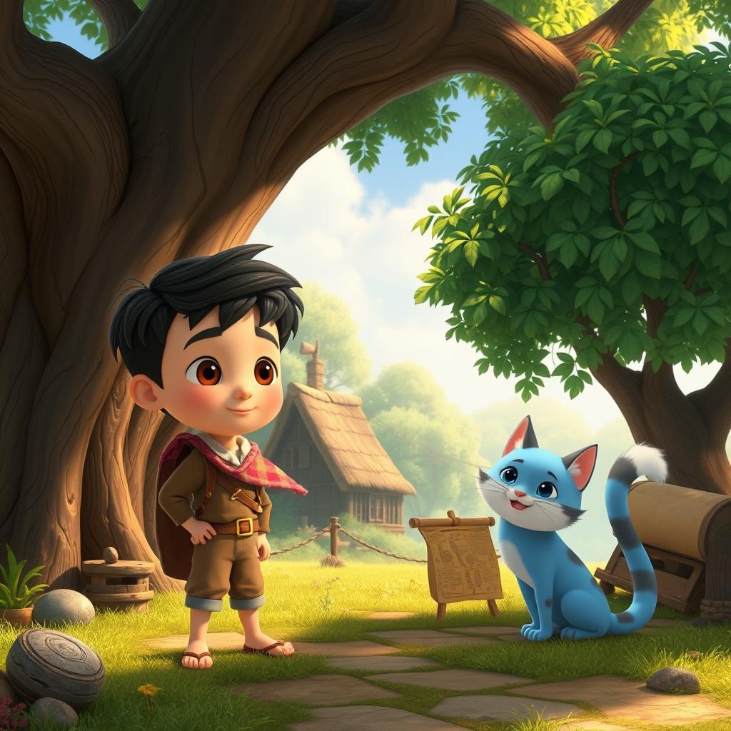 Adik dan Si Kucing Comel cover image
