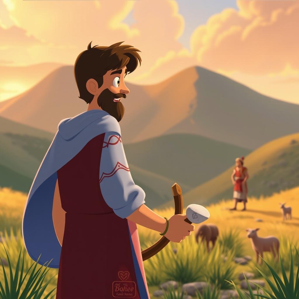 David and the Giant Goliath