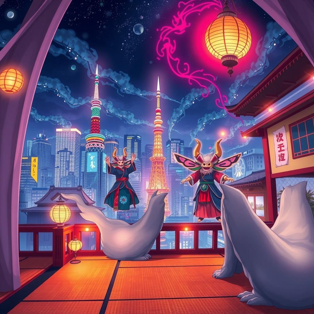 The Neon Yokai Mystery