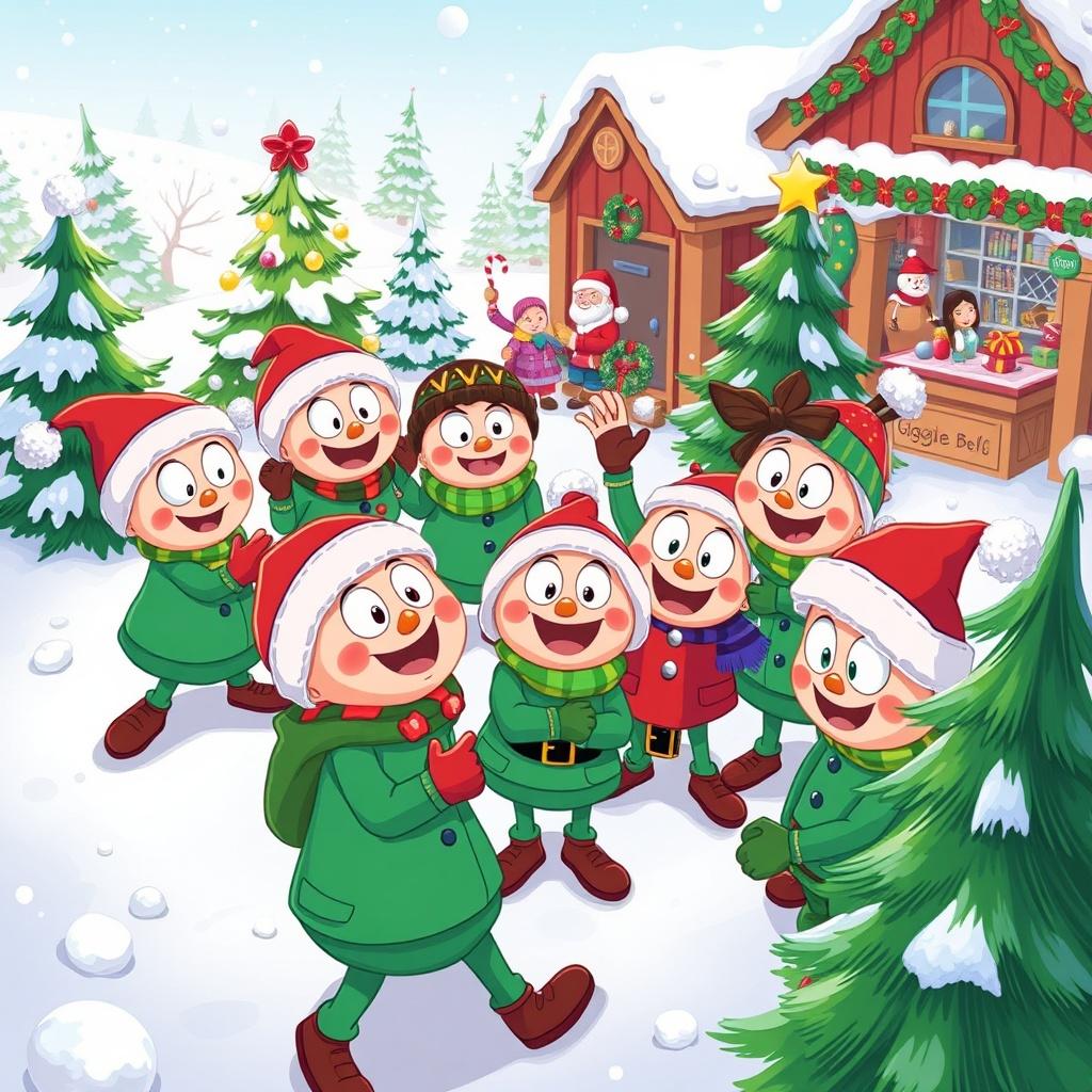 The Giggle Bells Gang Saves Christmas