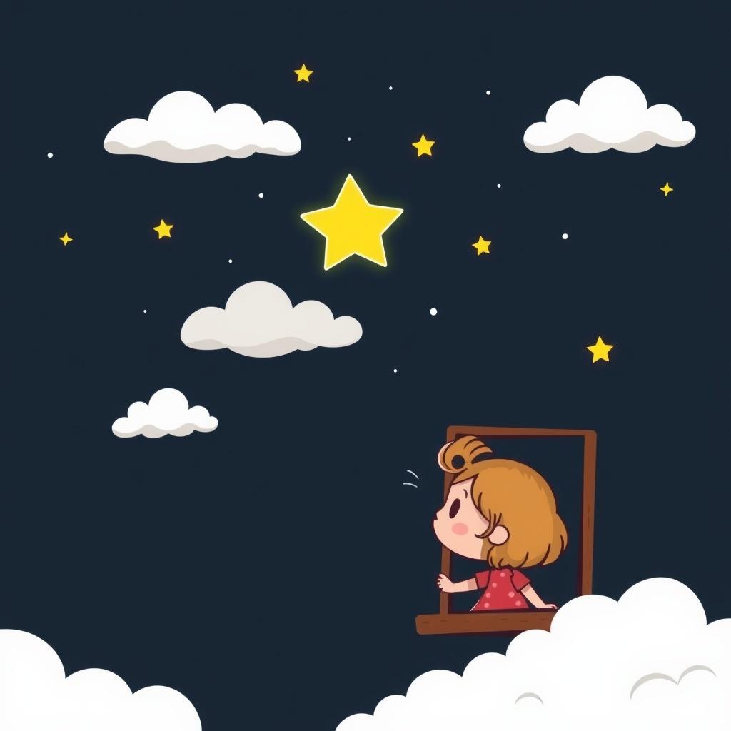 The Little Star and the Magic Wish