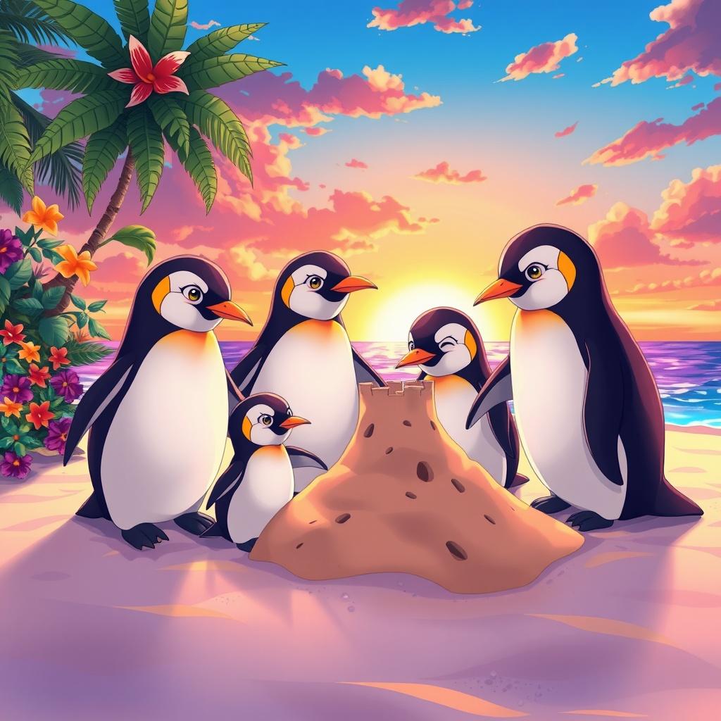 Penguins in Paradise