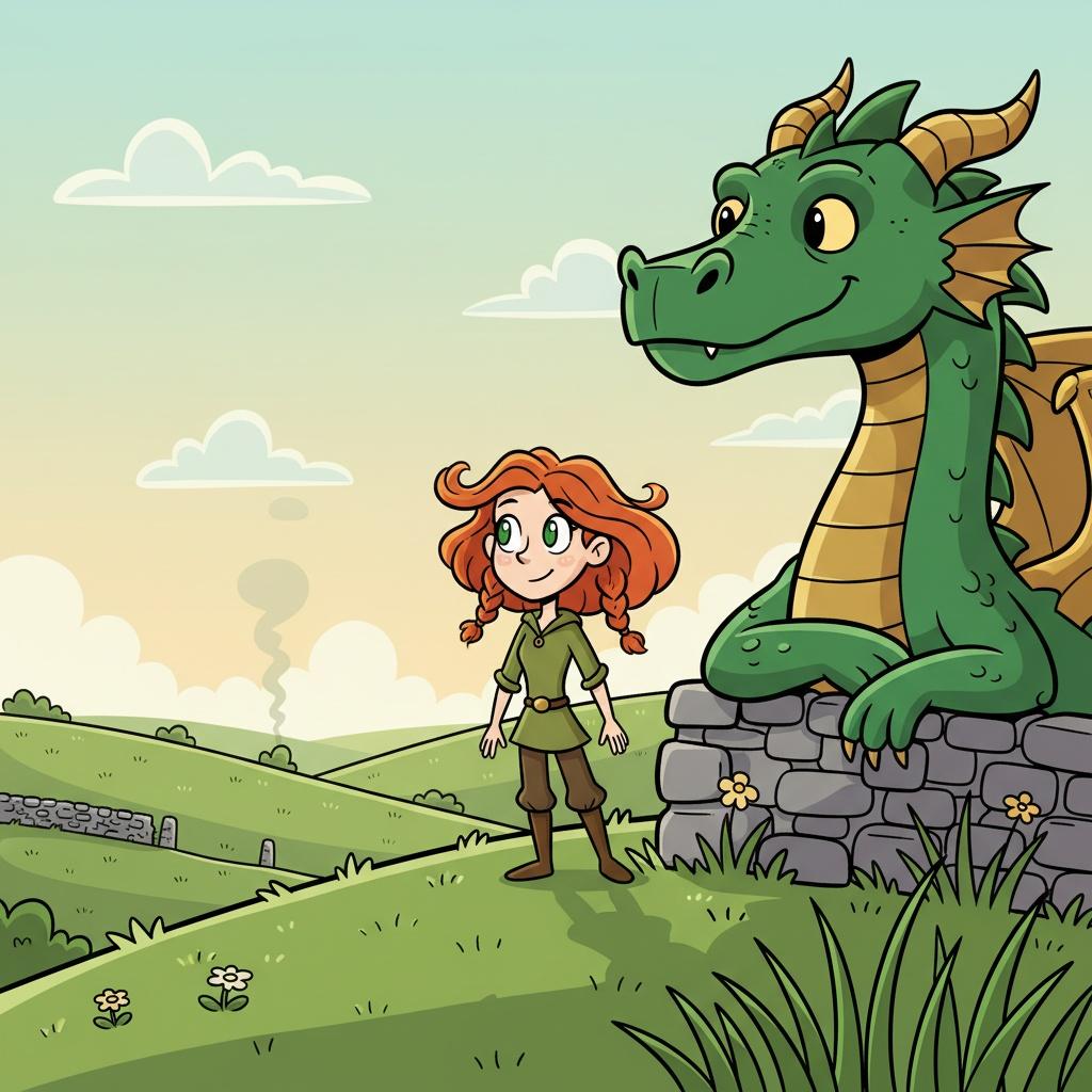 The Girl and Her Dragon