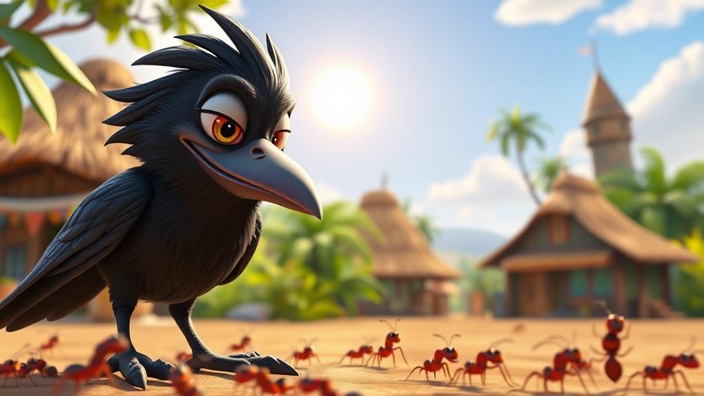 The Cunning Crow's Adventure