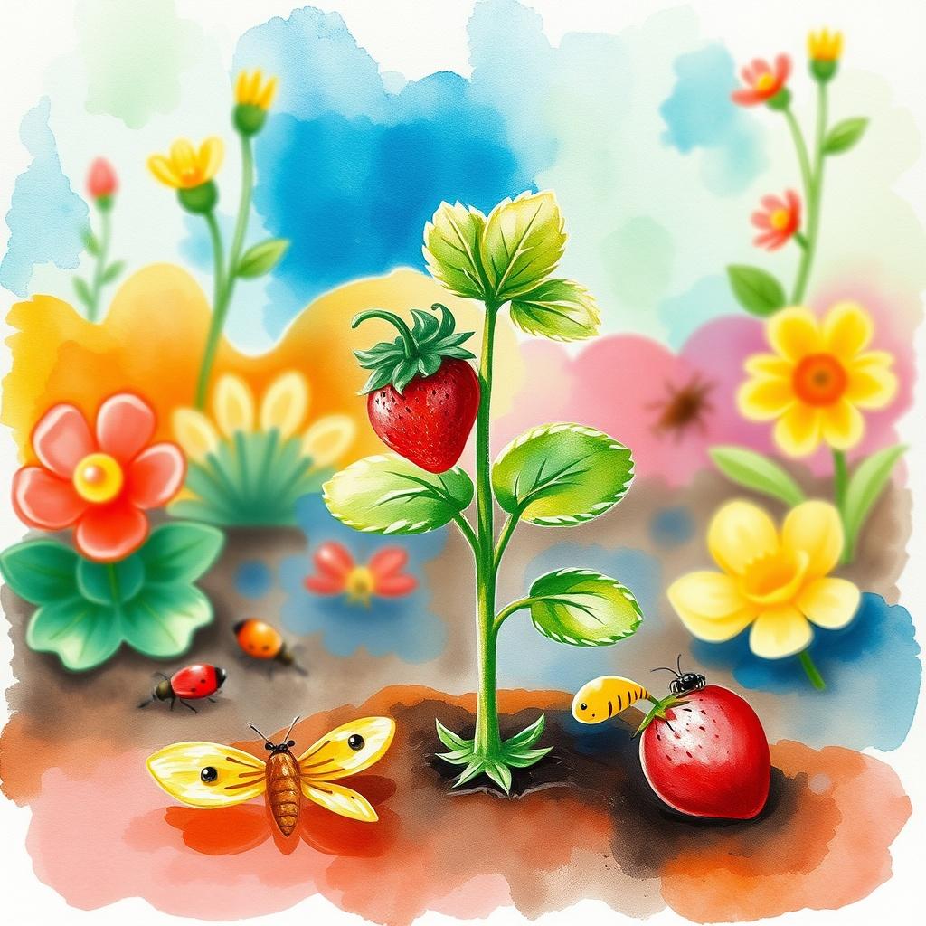 The Little Strawberry's Journey cover image