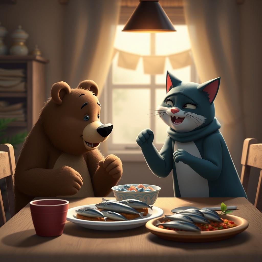 Terry Bear's Sardine Adventure