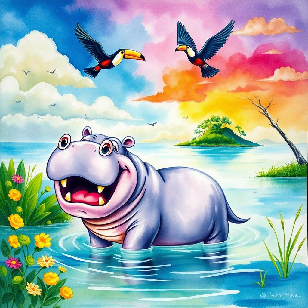 The Happy Hoping Hippopotamus