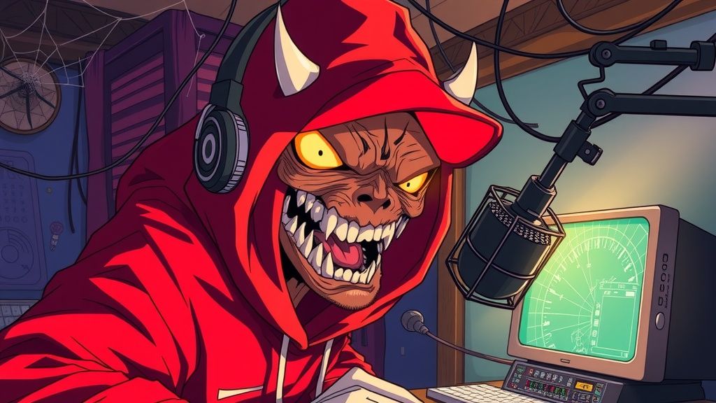 The Monster Rapper's Lair | Story.com