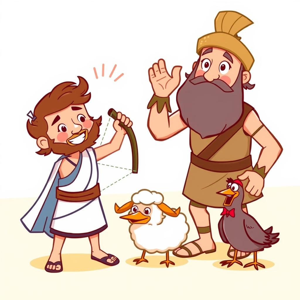 David and the Giant Surprise