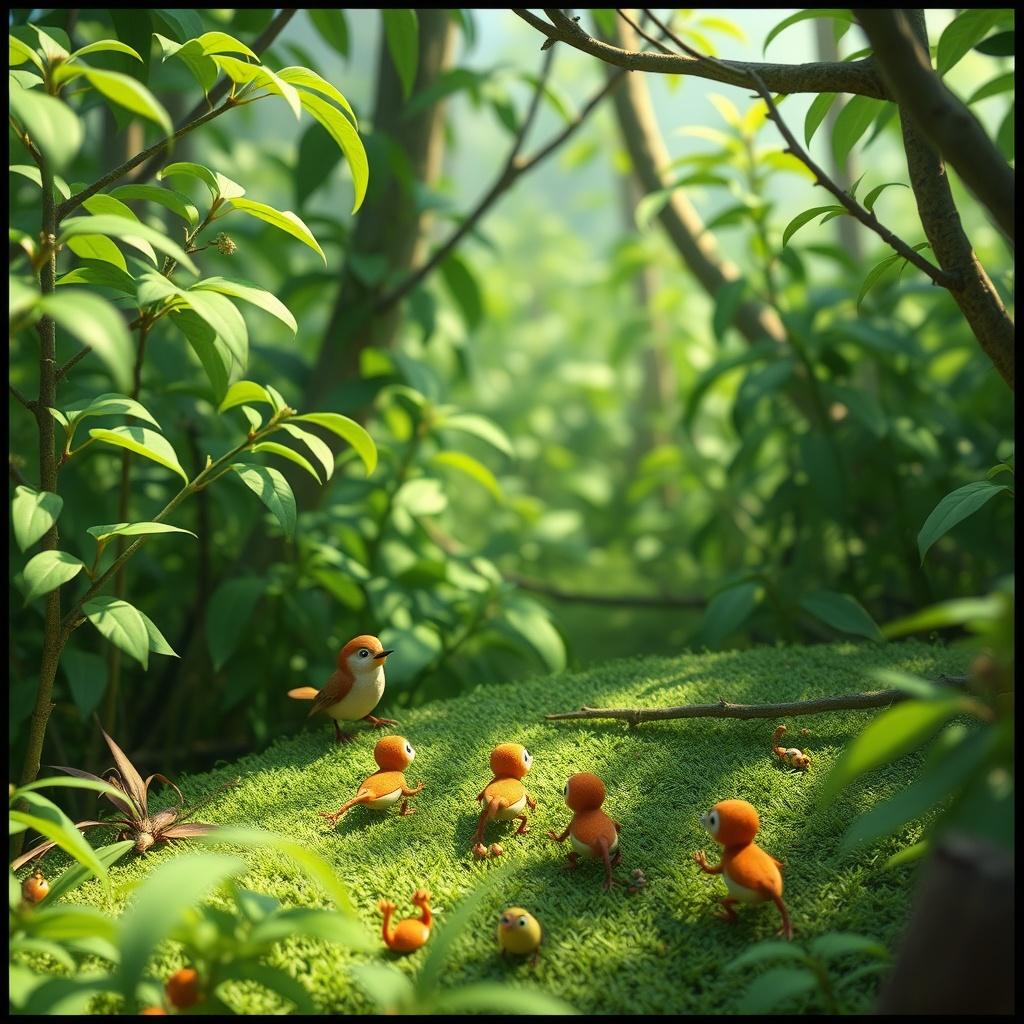 The Courageous Sparrow