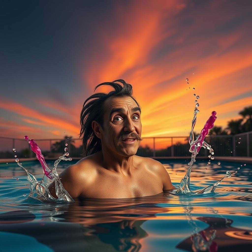 The Zesty Hypnotist at the Pool Party