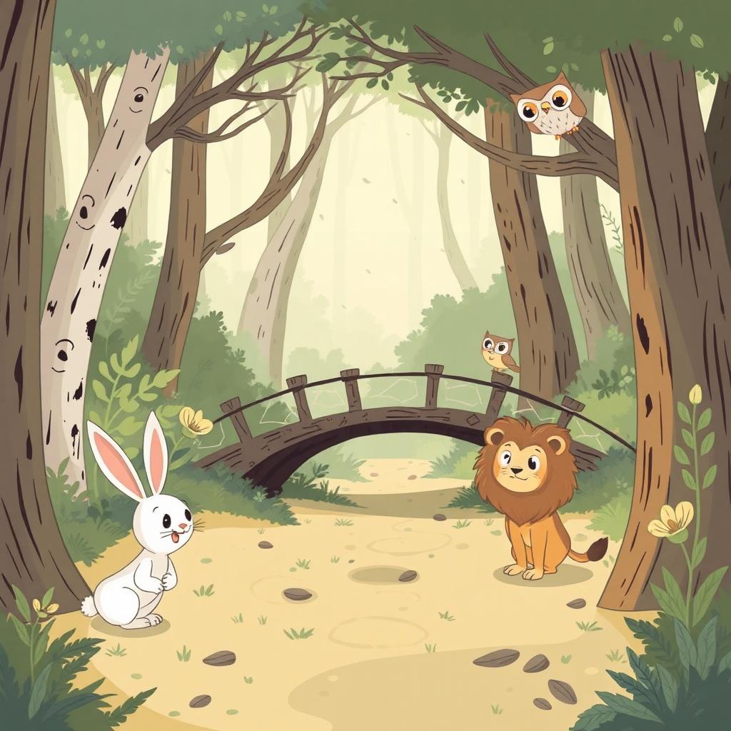 Brave Hearts in the Whimsical Forest