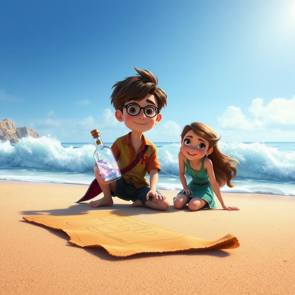 The Secret of the Sandy Shore
