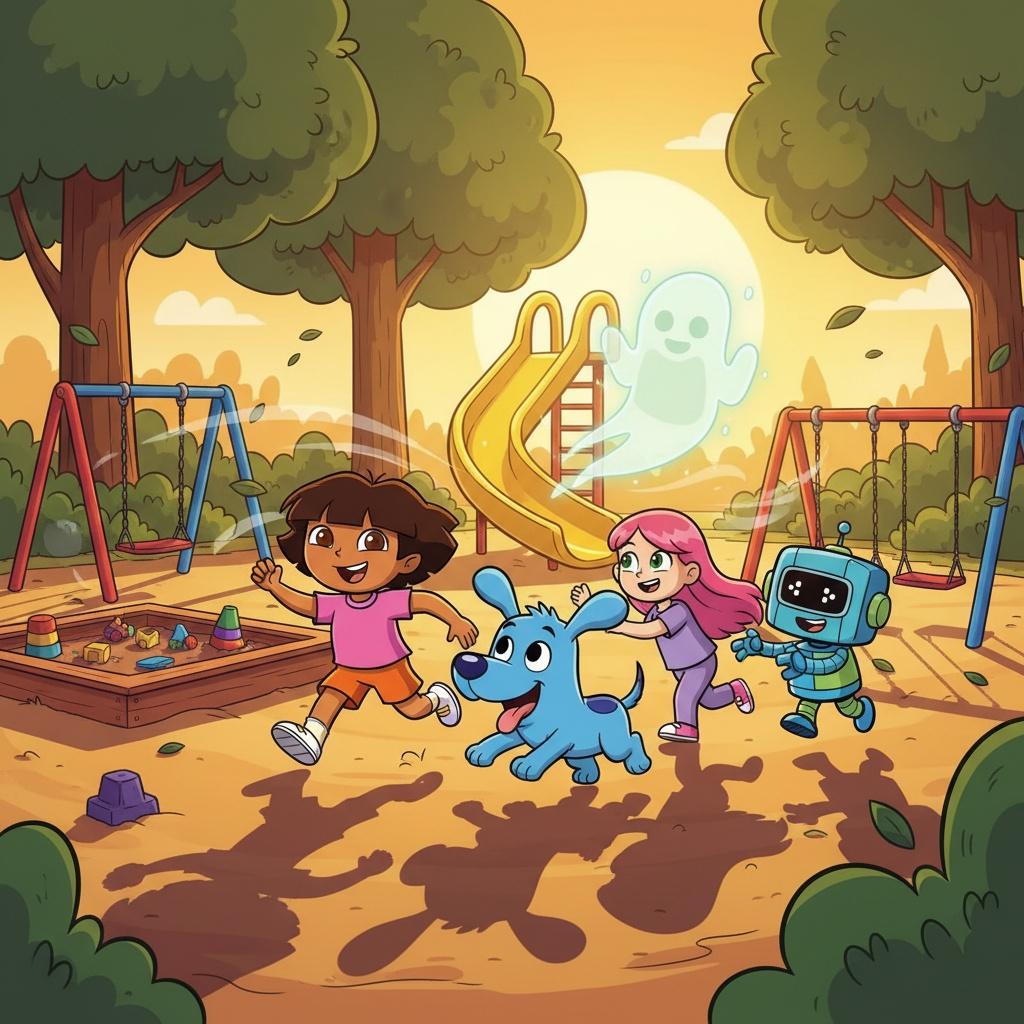 Nick Jr Friends and the Phantom Prank