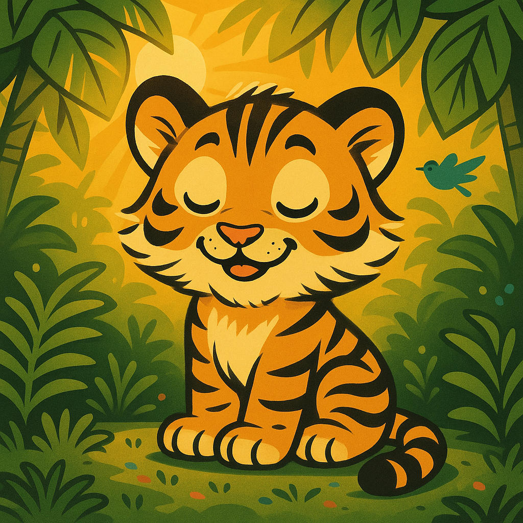 The Gentle Tiger Cub’s Heart