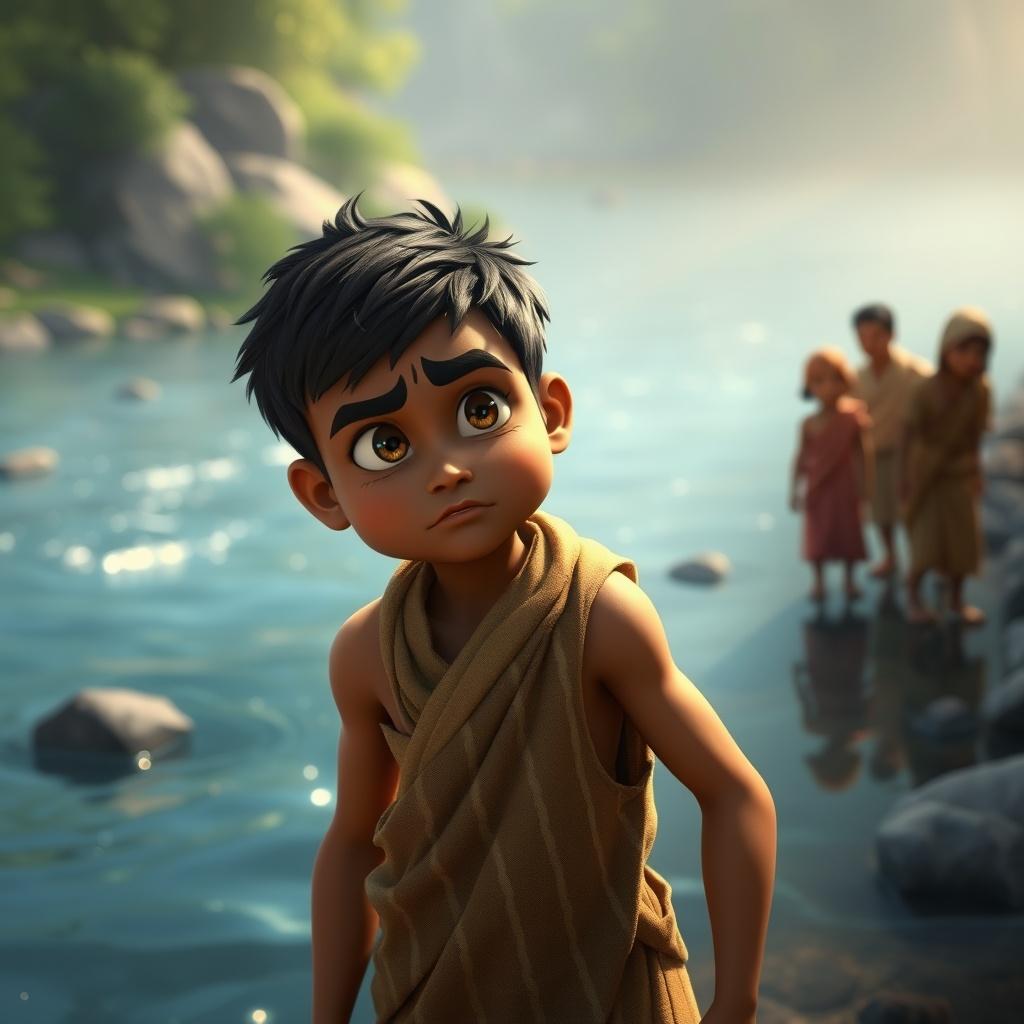 The Honest Boy and the River Deity