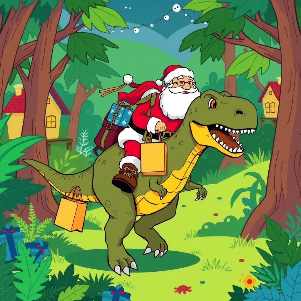 Santa's Jungle Journey