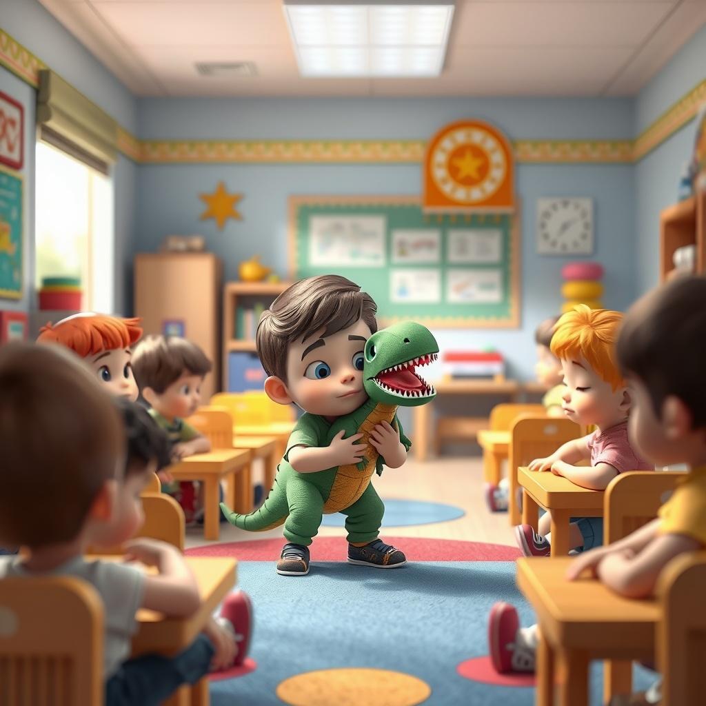 The First Day at Kindergarten