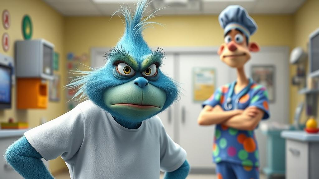 The Blue Grinch's Revelation