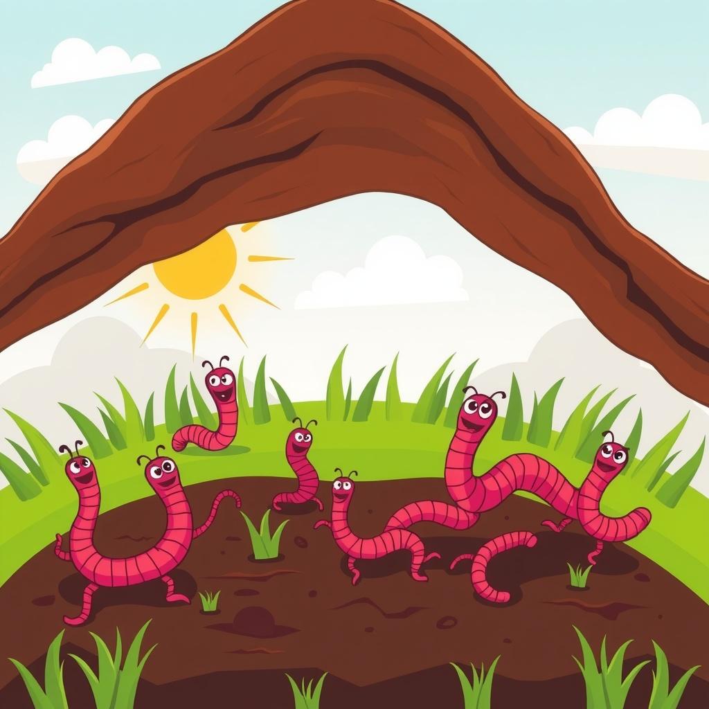 The Secret Life of an Earthworm