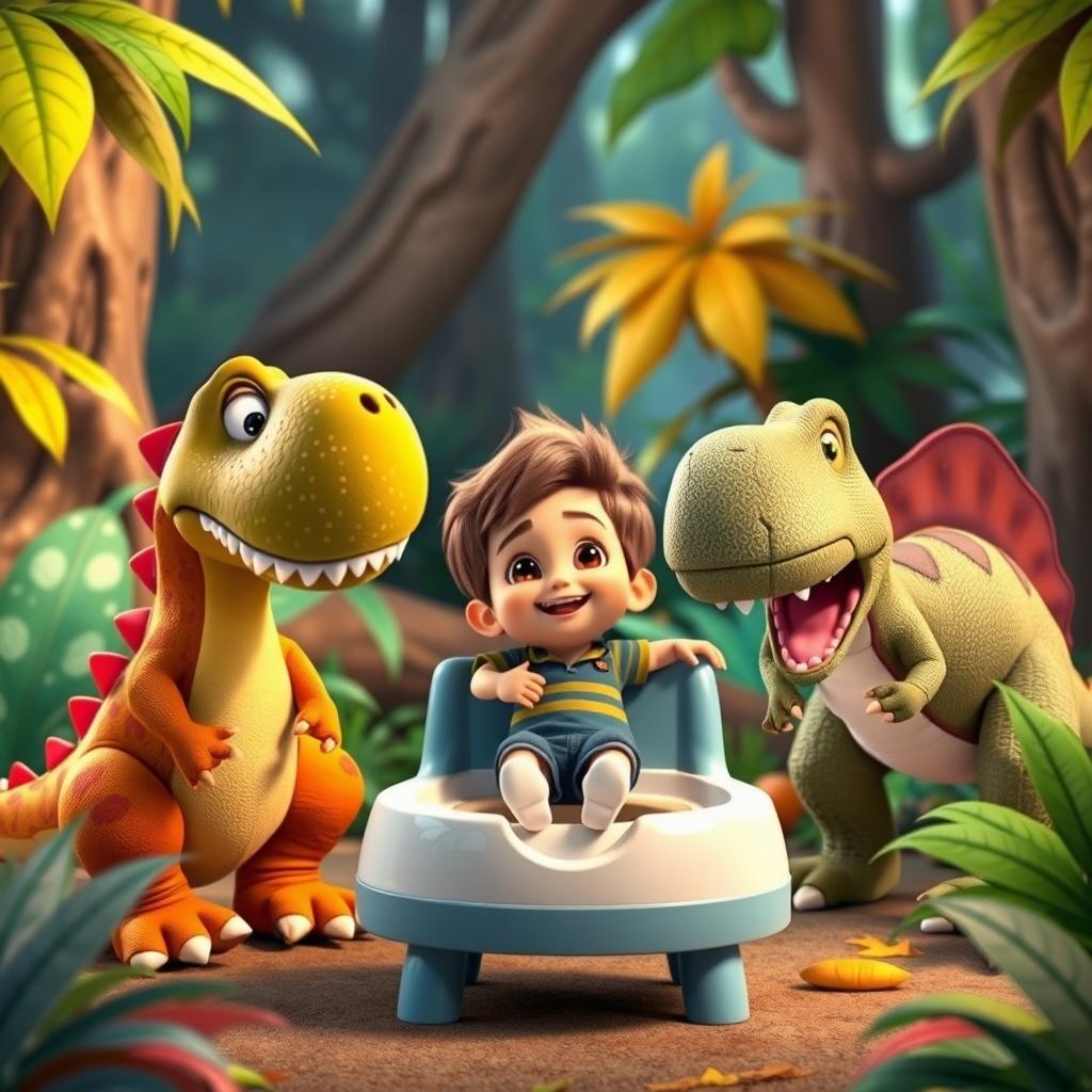 The Potty Raptor Adventure