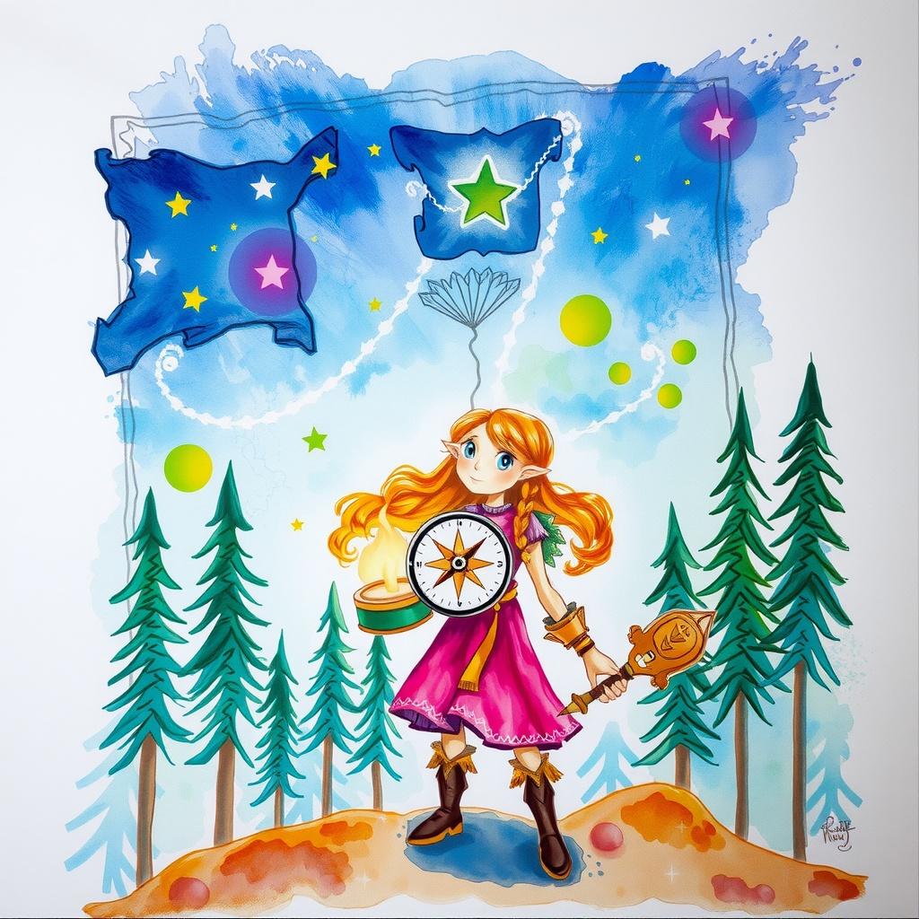 The Adventures of Luna and the Starlit Map