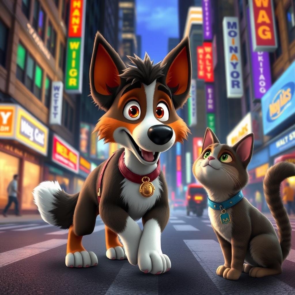 The Courageous Quest of Max the Collie