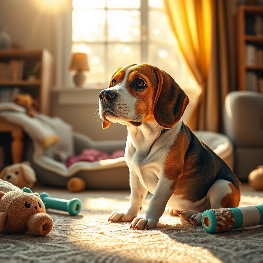 A Beagle's Journey to Love