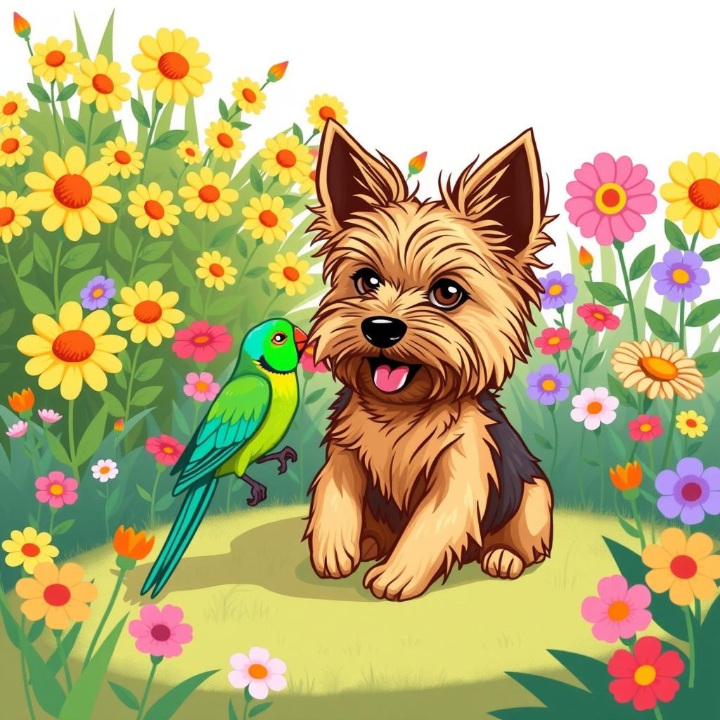 Feathers and Fur: An Unexpected Friendship