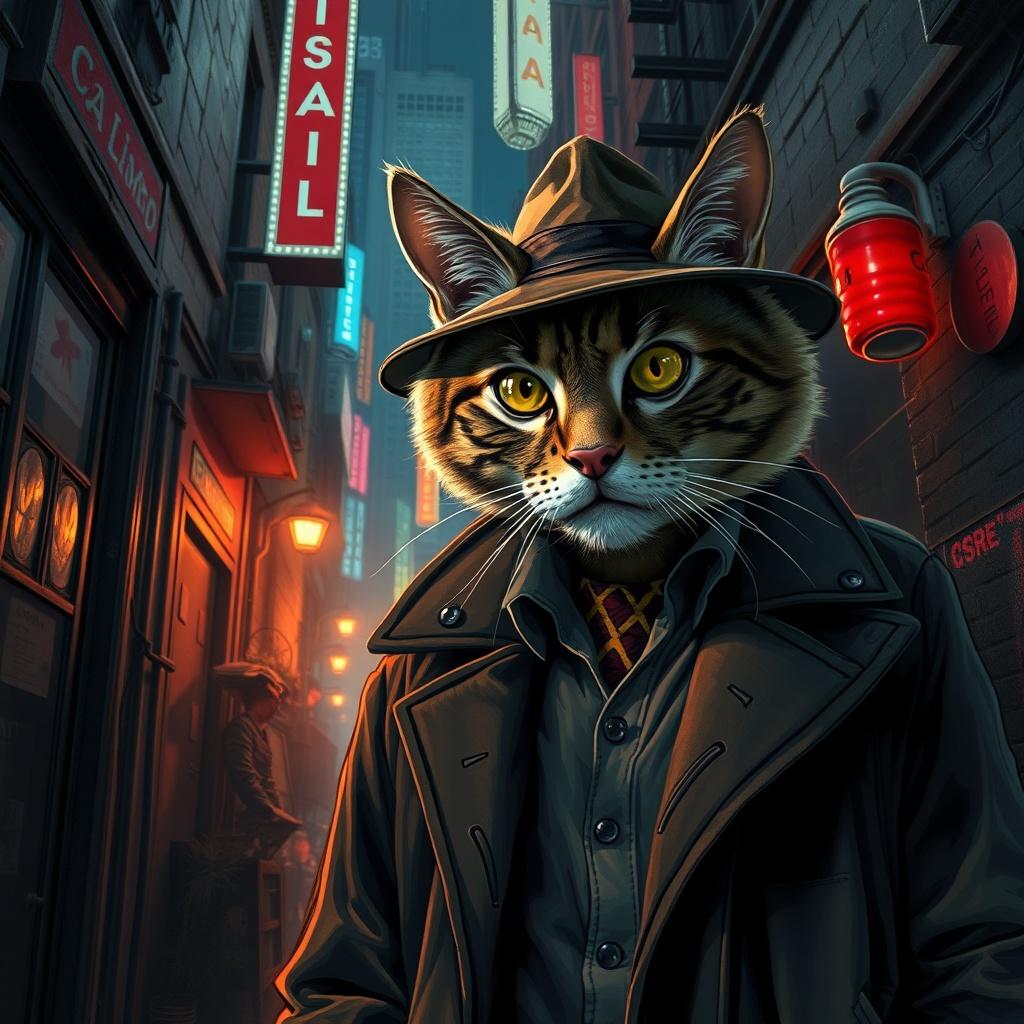 The Feline Detective Duo