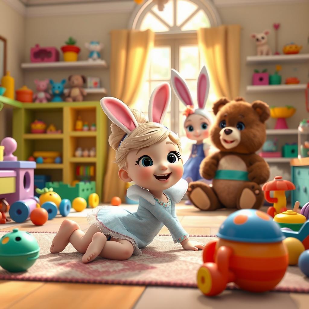 Baby Aurora and the Lost Pacifier