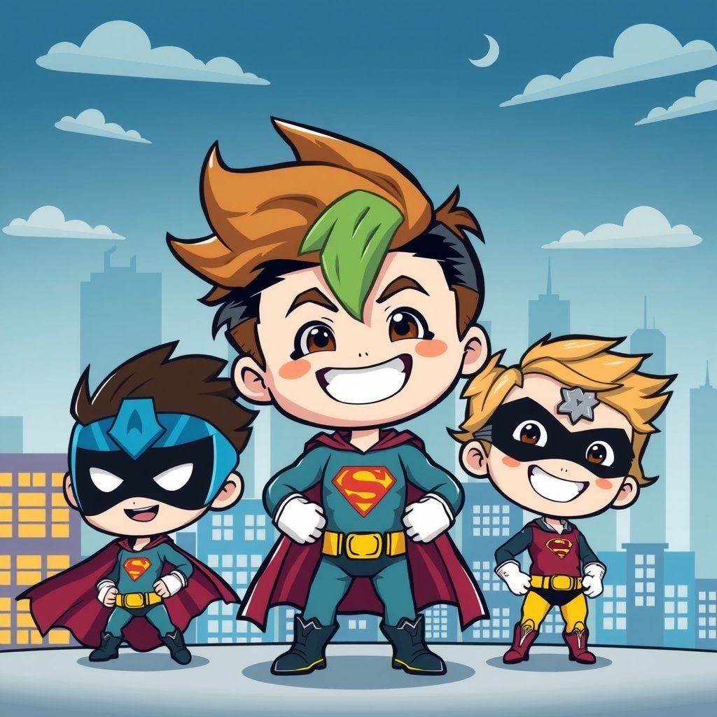 The Superhero Tooth Squad Adventure