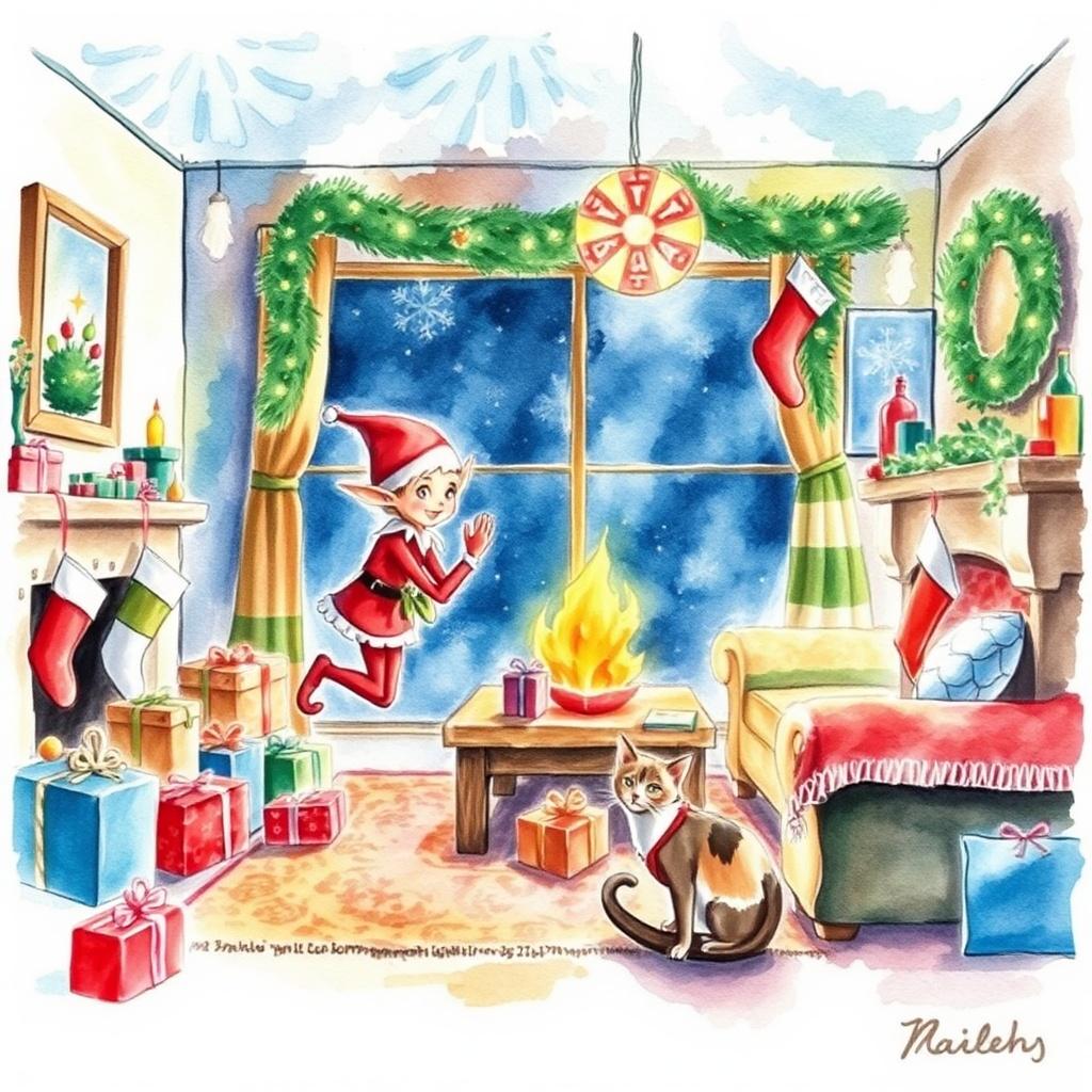 Tinsel's Christmas Eve Mischief