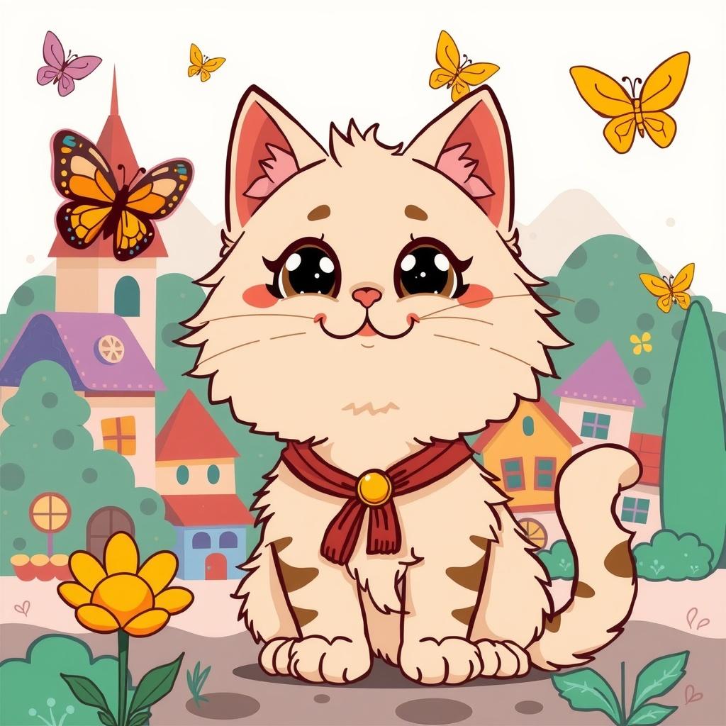 Milo the Brave Little Cat