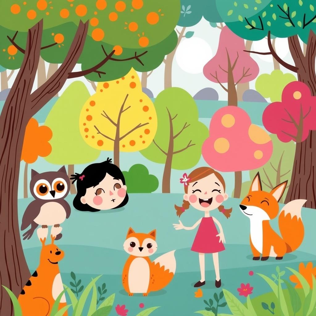 The Adventures of Mia and the Magical Forest