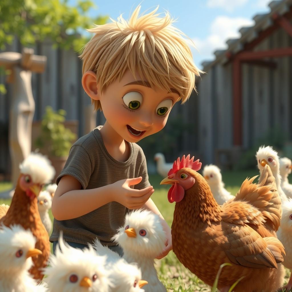 Max And His Little Feathery Friends