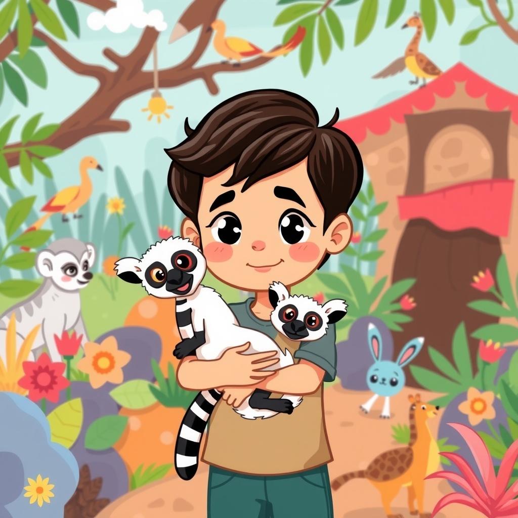 The Lemur's New Friend